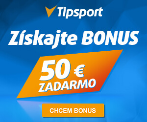 50 € ZADARMO Tipsport